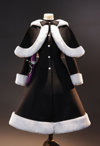 Love, Chunibyo & Other Delusions Takanashi Rikka Cosplay Costume Winter Coat and Cape with Eye Mask and Bag