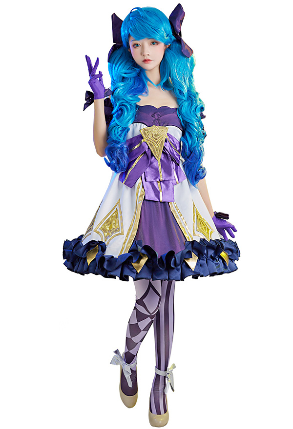 League of Legends Costume de Cosplay Gwen Robe Set Style Lolita