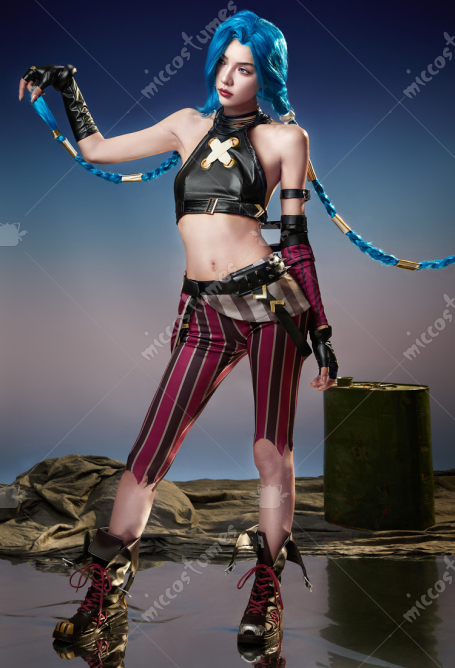 Arcane Jinx Cosplay Costume Set