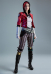 LOL Arcane Vi Cosplay Costume Jacket Pants with Complete Accessories