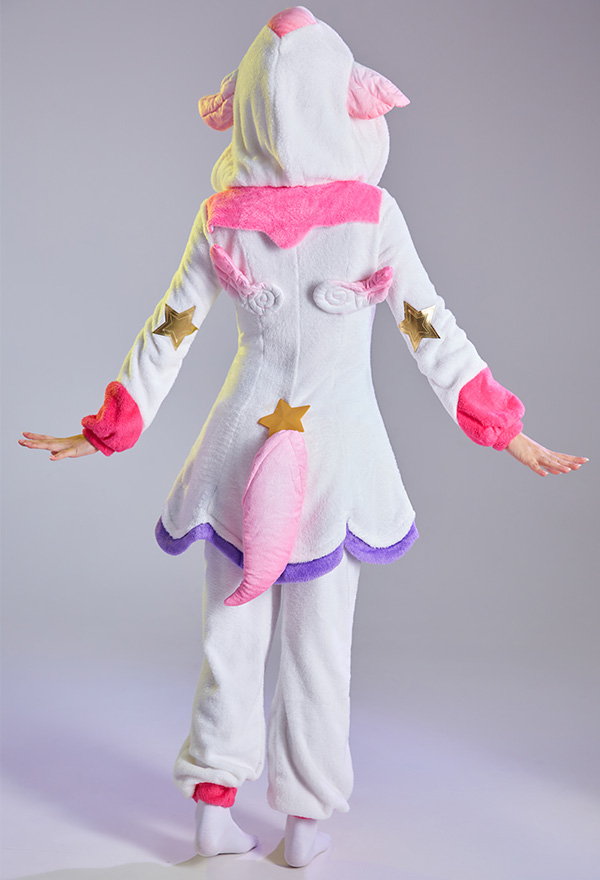 League of Legends Pajama Schalfanzug Guardian Lux Cosplay Kostüm