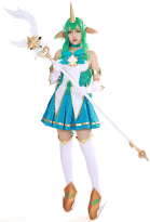 LOL Soraka Cosplay Costume Dress