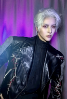 Cakuoyi Love and deepspace Sylus Cosplay Costume Leather Jacket with Belt