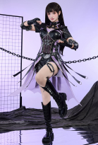 Love and Deepspace Nightwalker Cosplay Kostüm Oberteil und Shorts Handschuhen