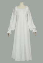 Costume vintage Robe blanche en dentelle