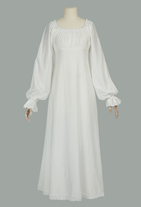 Women Medieval Vintage Inner Dress - Renaissance Court Style White Bottom Dress Cosplay | Top Quality Dress for Sale Women Medieval Vintage Inner Dress - Renaissance Court Style White Bottom Dress Cosplay | Top Quality Dress for Sale