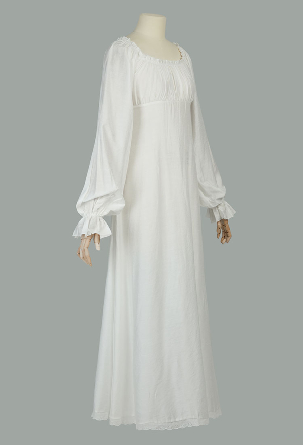 Women Medieval Vintage Inner Dress - Renaissance Court Style White Bottom  Dress Cosplay | Top Quality Dress for Sale