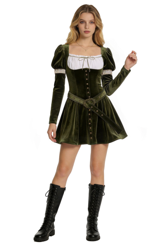 sachin and babi light blue dress Medieval Dresses - Daiz Bella