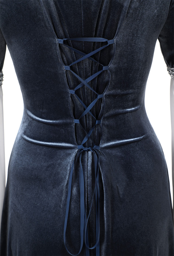 Women Medieval Dress Renaissance Vintage Retro Costume -Fairy Elf Velvet Grey Evening Gown Cosplay | Top Quality Dress for Sale Women Medieval Dress Renaissance Vintage Retro Costume -Fairy Elf Velvet Grey Evening Gown Cosplay | Top Quality Dress for Sale