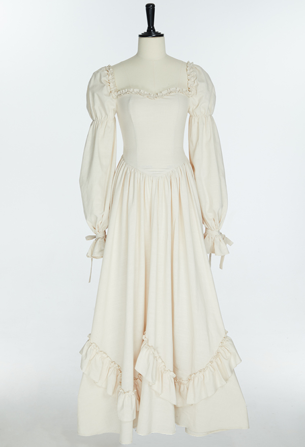 Femme Robe Médiévale de Renaissance Costume Robe de Style - Main Image