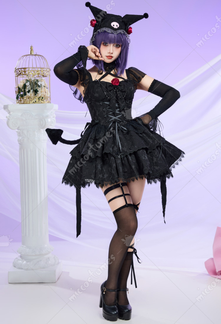 My Dress Up Dear Marin Cosplay Costume Lolita Dress with Hat and Tail