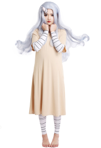 MHA Eri Cosplay Costume Dress with Horn