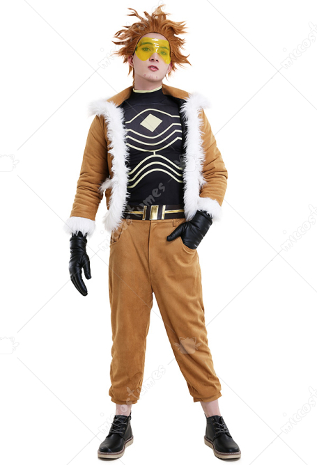 MHA Wing Hero Hawks Keigo Takami Cosplay Costume Jacket Outfit and Pants