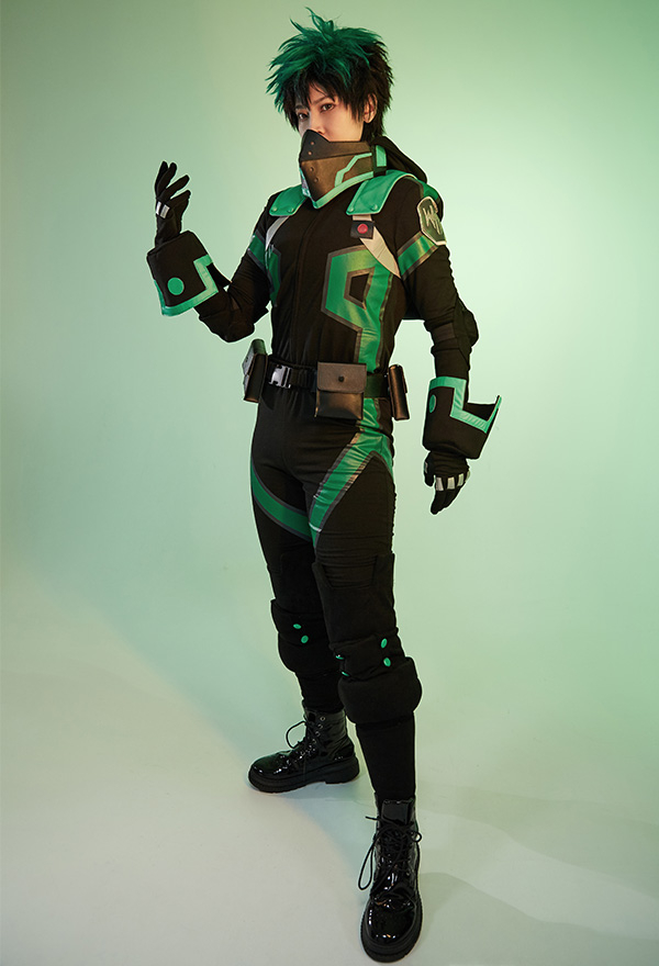 MHA Midoriya Izuku Deku Cosplay Kostüm Kampfanzug Kostüm