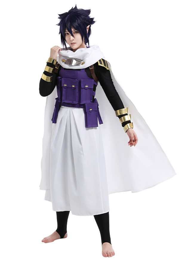 My Hero Academia Costume de Cosplay Tamaki Amajiki Set Complet avec Cape