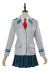 MHA Cosplay Costume Female School Uniform Shirt Coat Skirt Tie Fullset