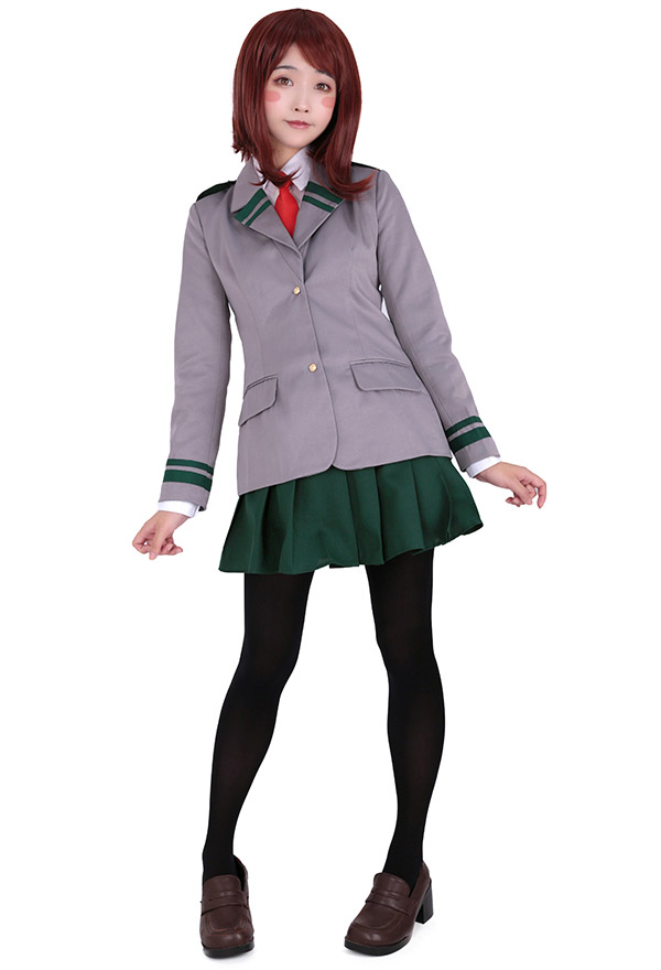 My Hero Academia Costume de Cosplay Uniforme Scolaire Féminin Hiver