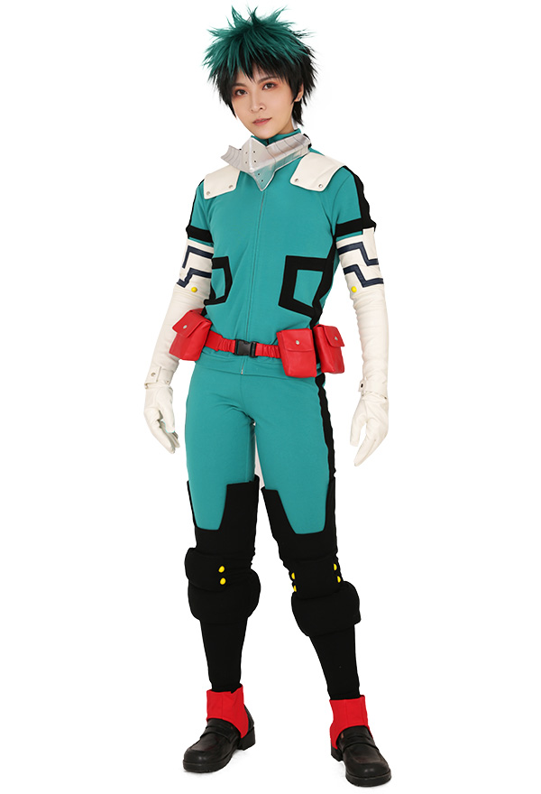 MHA Midoriya Izuku Deku Cosplay Costume Gamma Battle Suit Fighting Suit
