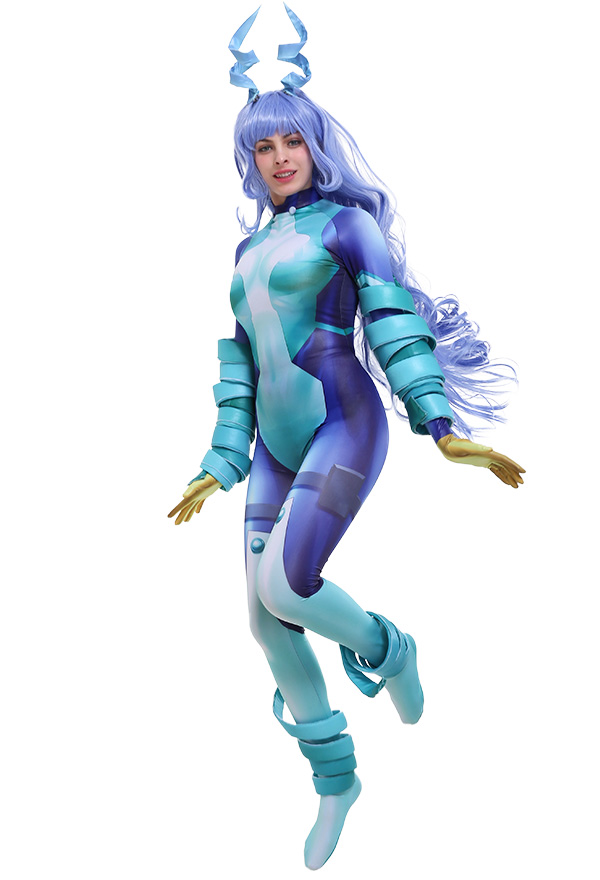3D Printed MHA Nejire Hado Hero Costume Jumpsuit Bodysuit Cosplay Suit