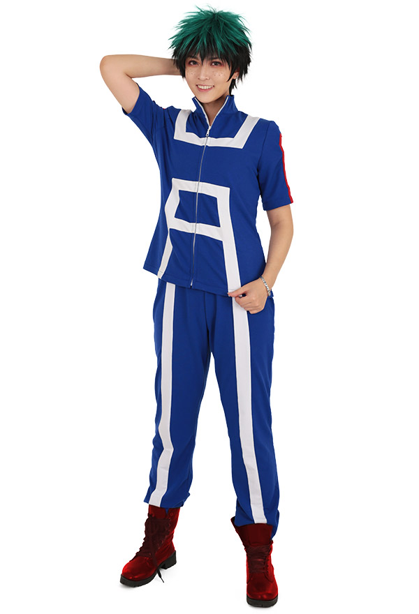 MHA Midoriya Deku Bakugou Todoroki U.A High Gym Suit Uniform Cosplay Costume Sportswear Cotton Comfy Breathable Sport Outfit