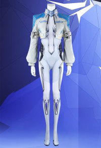 Rival Girl Tandy Cosplay Costume Jumpsuit with Jacket and Ear Clips