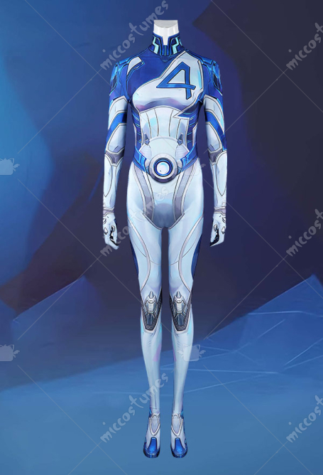 Rival Girl Sue Storm Cosplay Costume Tight Bodysuit