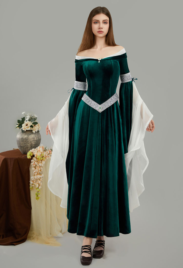Victorian Vestido Largo Medieval Renaissance Medieval Dress Green Plus Size Renaissance Fanxing Women Size Plus Medieval Victorian Vestido Largo Medieval Renaissance Medieval Dress Green Plus Size Renaissance Fanxing Women Size Plus Medieval