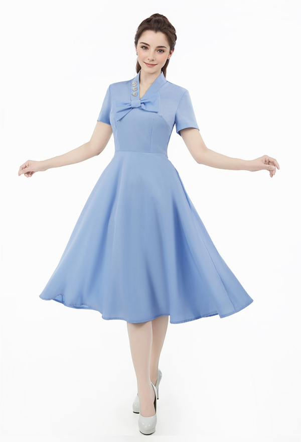 Medieval Vintage 1950s Short Sleeve Dress - Gowns and Evening Dresses | Top  Quality Outfits for Sale