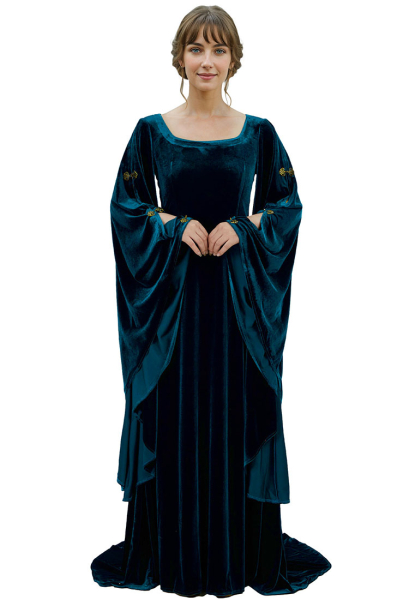 White Mini Dress Achlibe Women's Milkmaid Corset Dress – Long Sleeve Square  Neck Mini Dress, Renaissance Fairy Halloween Costume Black Halloween Dress