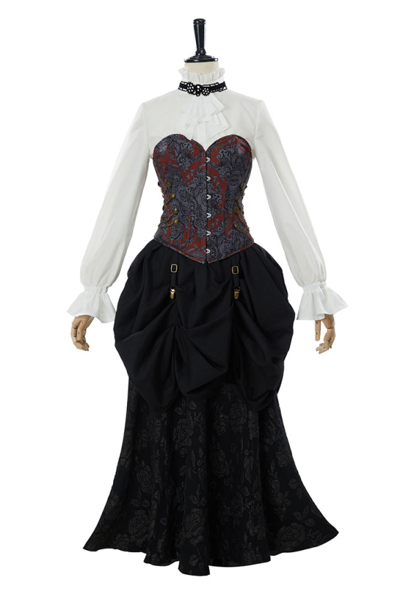 white christmas dresses Steampunk Bustle Corset 44 main image 0