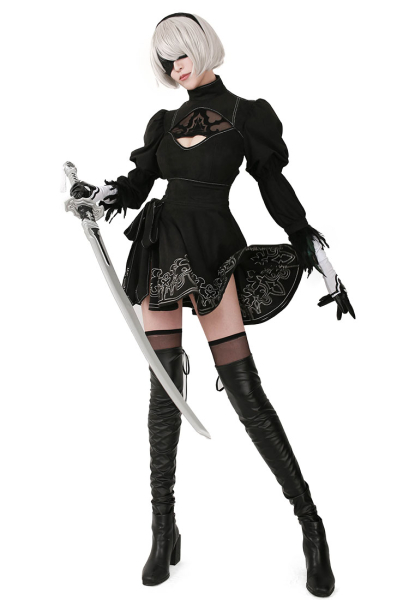 NieR:Automata 2B コスプレ衣装 早得】2Bコスチュームセット [NieR:Automata Ver1.1a] | 公式
