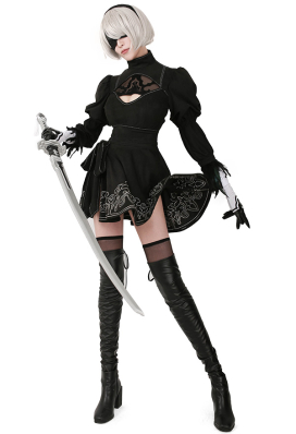 Nier: Automata YoRHa No.2 Type B 2B Cosplay Kostüm