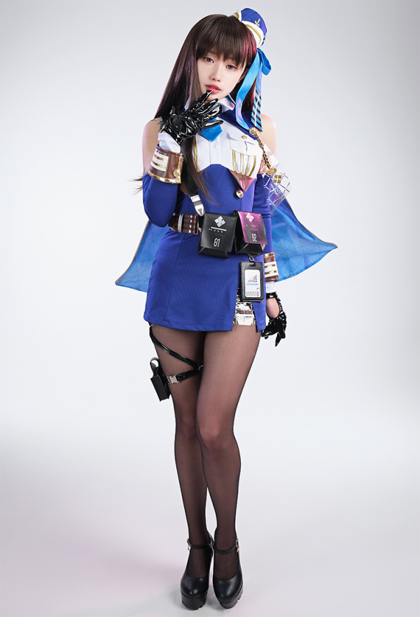 Nikke: The Goddess of Victory Costume de Cosplay Marian Robe Ensemble