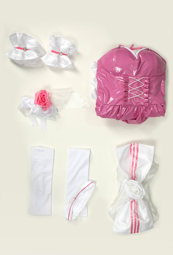 strapless open back dress 【Last Batch】Rolecosplay NIKKE Dorothy Maid Cosplay Costume Dress Set