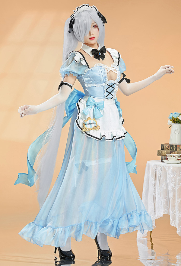 Goddess of Victory: Nikke Cinderella Cosplay Costume - Maid Outfit