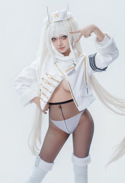 ㅤ*ぶ様 NIKKE ブラン フォーチュンエクスプレス コスプレ衣装 Goddess of Victory: Nikke Blanc Cosplay Costume - Sexy Outfit