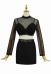 Goddess of Victory: Nikke Privaty Sharp Lesson Skin Cosplay Costume Top and Jacket with Skirt and Sock