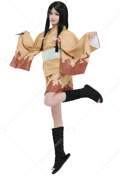 Naruto Hyuuga Hanabi火影忍者日向花火cosplay服裝和服 Naruto Hyuuga Hanabi火影忍者日向花火cosplay服裝和服