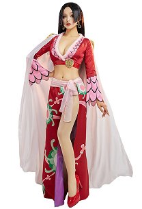 ONE PIECE 海賊女帝 ボア・ハンコック コスプレ 衣装