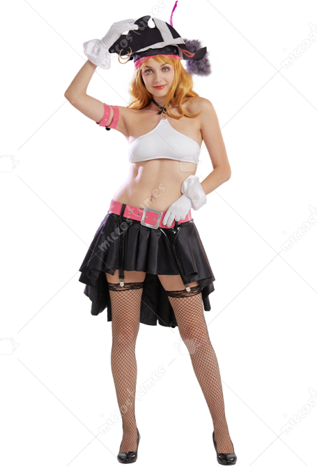 One Piece Film: Red Nami Cosplay Costume Pirate Costume Set