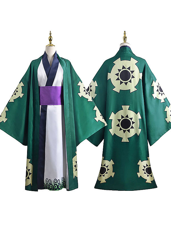 Costume de Roronoa Zoro - One Piece Cosplay | Robe Kimono à Vendre