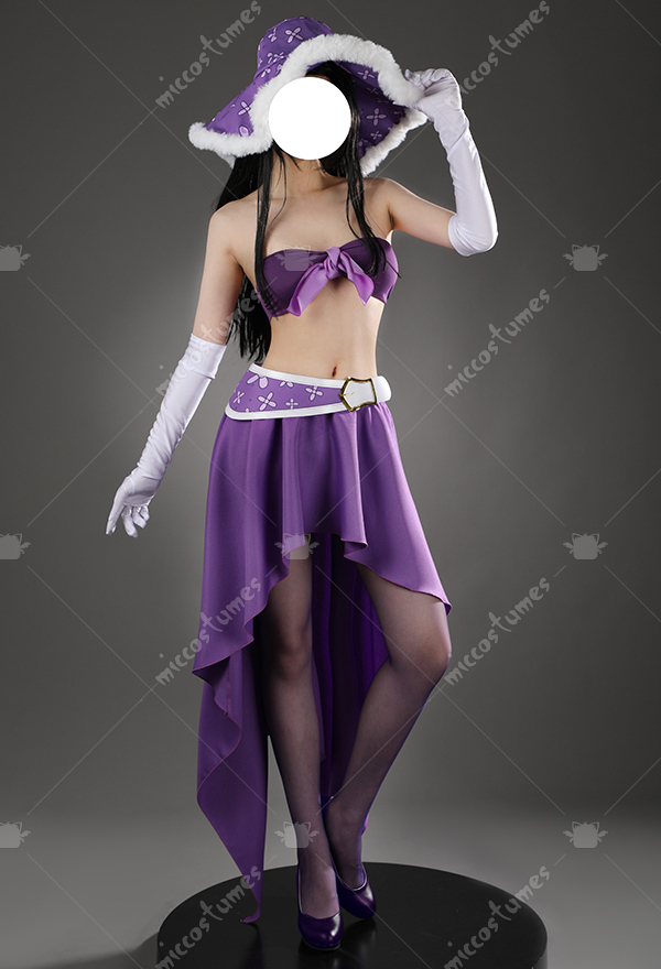 Cosplay Costume Nico Robin Season 2 Fullset Purple Women Halloween Carnival Party Outfit