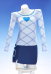OP Nami Live-action Movie Ver Cosplay Costume Heart-shape Suit Top and Skirt