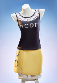 OP Nami Live-action Movie Ver Cosplay Costume Sleeveless Suit Top and Skirt