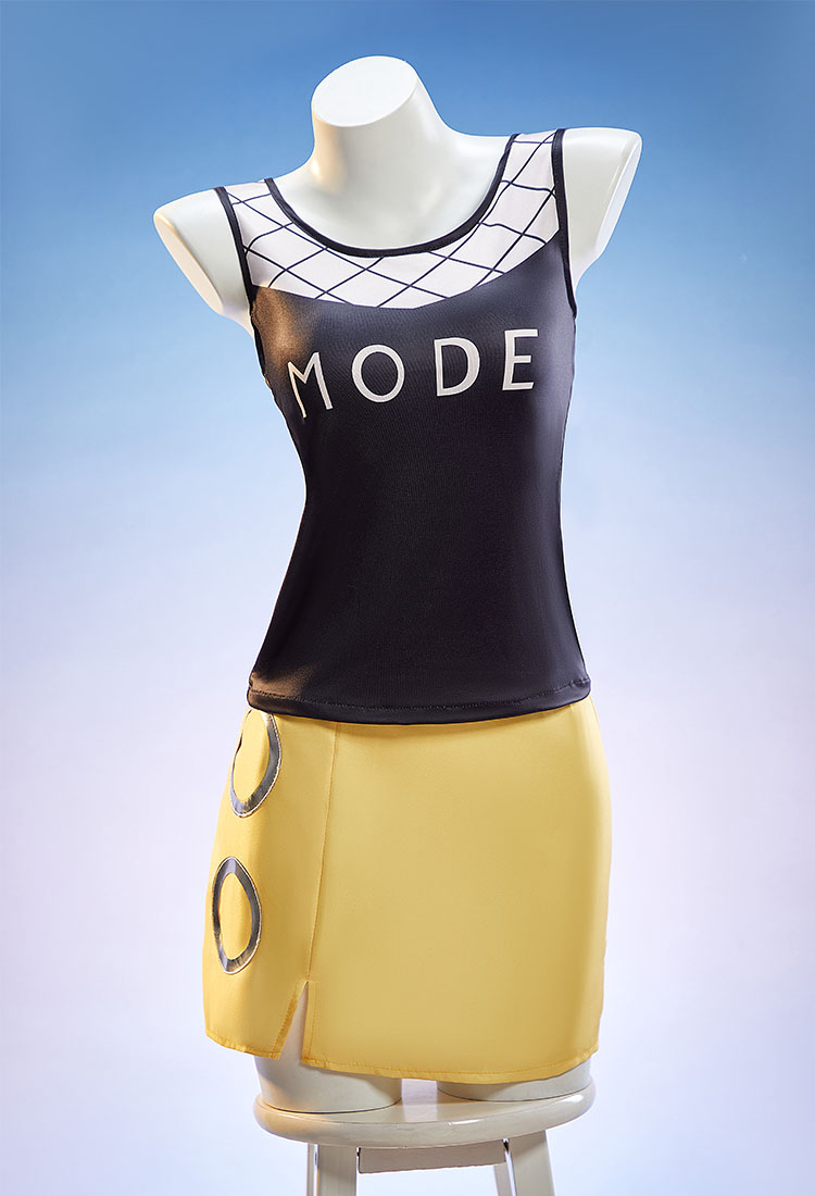 OP Nami Live-action Movie Ver Cosplay Costume Sleeveless Suit Top and Skirt