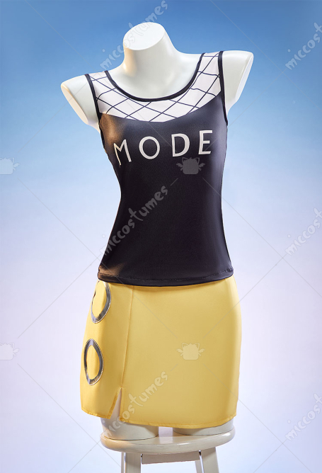 OP Nami Live-action Movie Ver Cosplay Costume Sleeveless Suit Top and Skirt