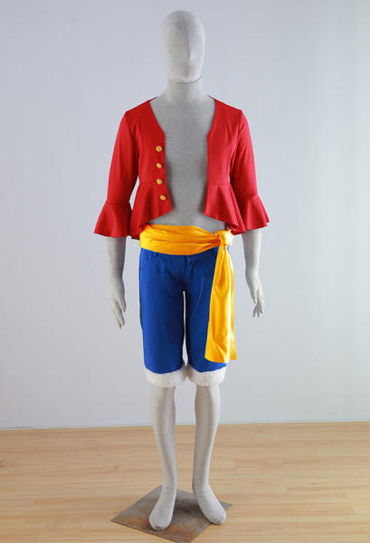 Trantrip One Piece New World Monkey D Luffy Cosplay Costume