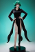 OPM Tornado of Terror Black Dress Cosplay Costume