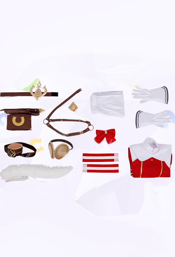 Gold Ship Costume- Red Dress and Tights with Gloves and Hat Anime Pretty Derby Cosplay | Top Quality Outfits for Sale Gold Ship Costume- Red Dress and Tights with Gloves and Hat Anime Pretty Derby Cosplay | Top Quality Outfits for Sale