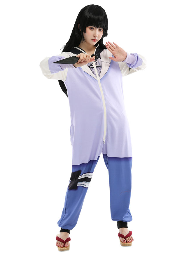 Hinata Gyuga Kigurumi Onesie Pajama Women Adult Color Contrast